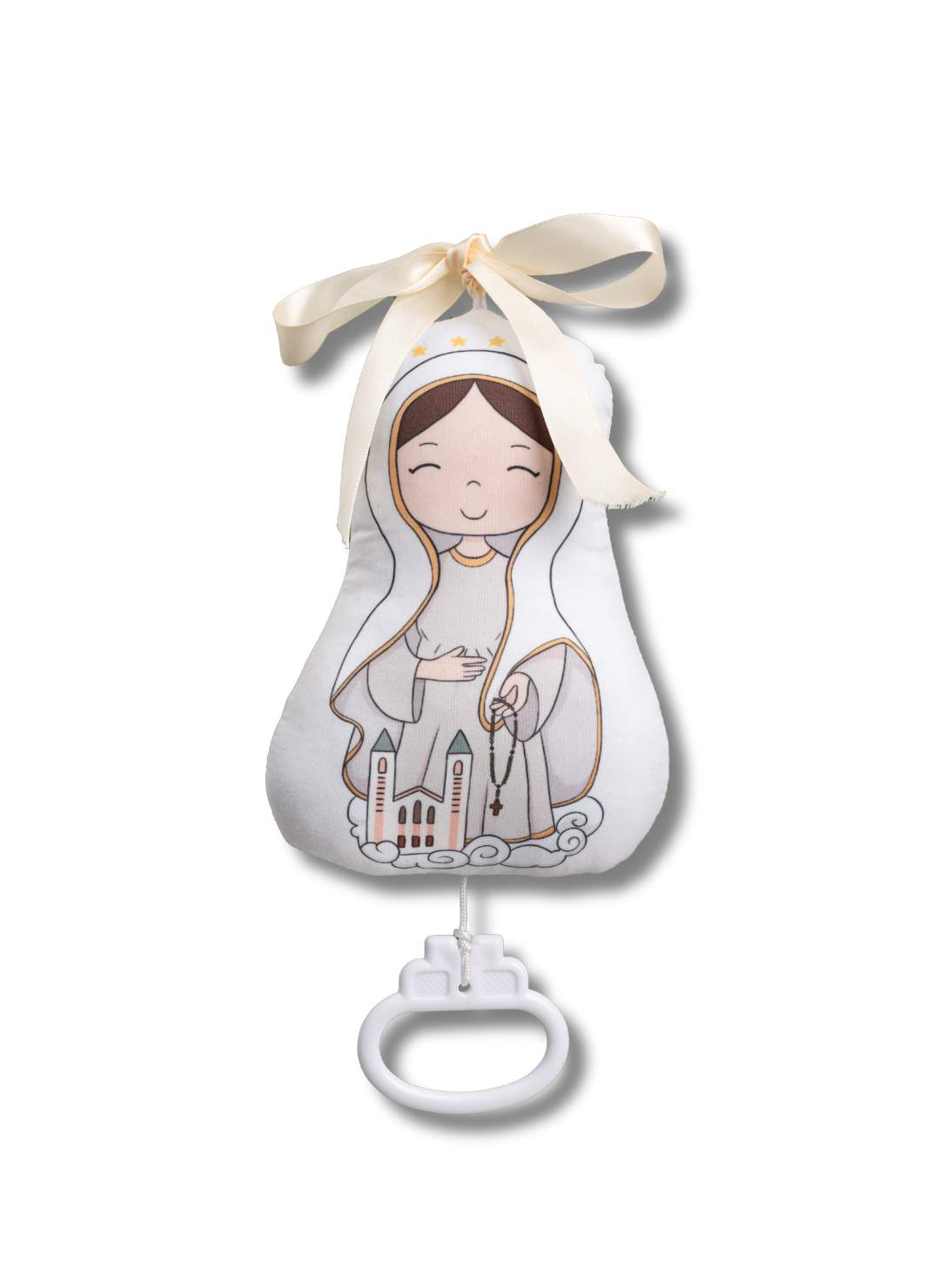 bambolina carillon della Madonna Medjugorje di Artecum